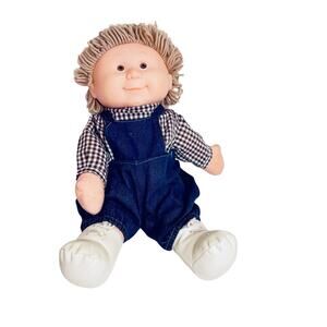 Vintage 1983 Blue Box “Flower Kid Boy” Cabbage Patch Kids inspired toy doll